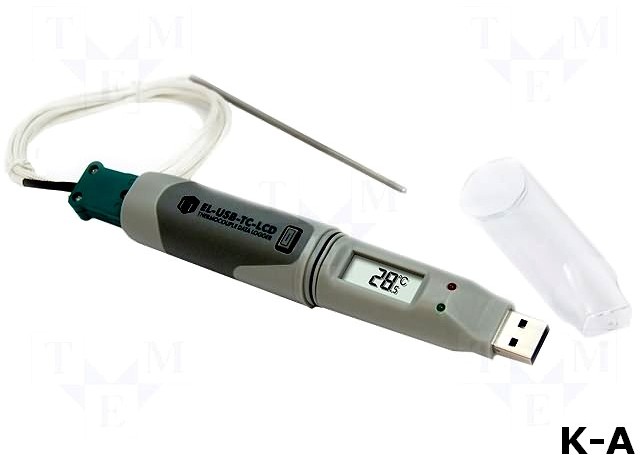 Регистратор GREISINGER EL-USB-TC-LCD (-200...+1350 С)