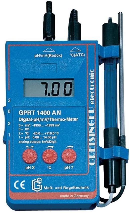рН/ОВП-метр GREISINGER GPRT 1400 AN (0...+14 pH)