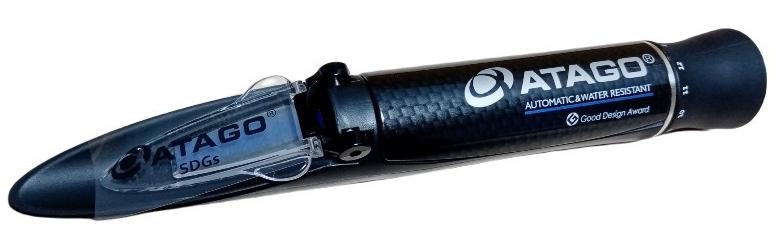 Ручной оптический рефрактометр Atago Master-10Palpha — миниатюра 2