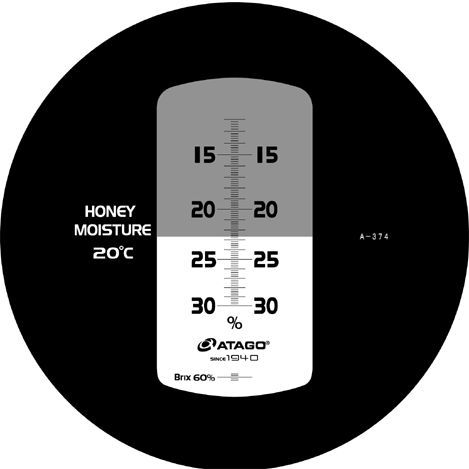 Ручной оптический рефрактометр Atago Master-HONEY — миниатюра 2