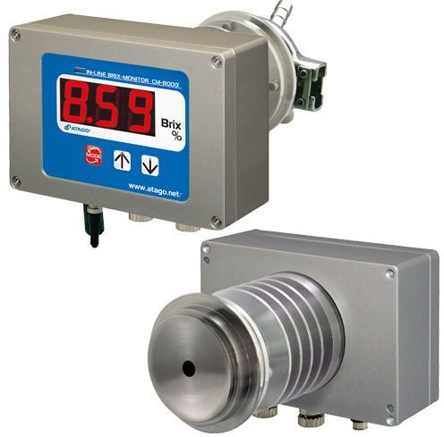 Проточный рефрактометр Atago CM-800 alpha (0...80 %)