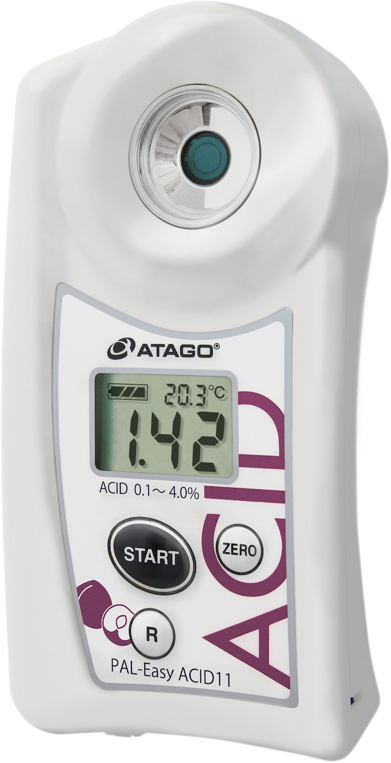 Измеритель кислотности сливы Atago PAL-Easy ACID 11 Master Kit — миниатюра 2
