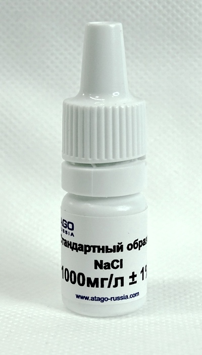 СО "NaCl" 1000 mg/l Стандартный образец Atago — миниатюра 2