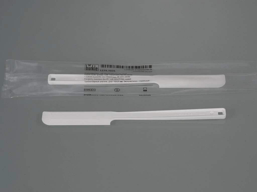 Пробоотборный шпатель, одноразовый био Burkle 5379-0035 — миниатюра 4