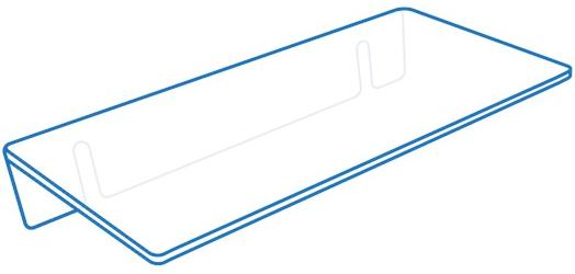 Полка BioSan BS-040104-DK F-1