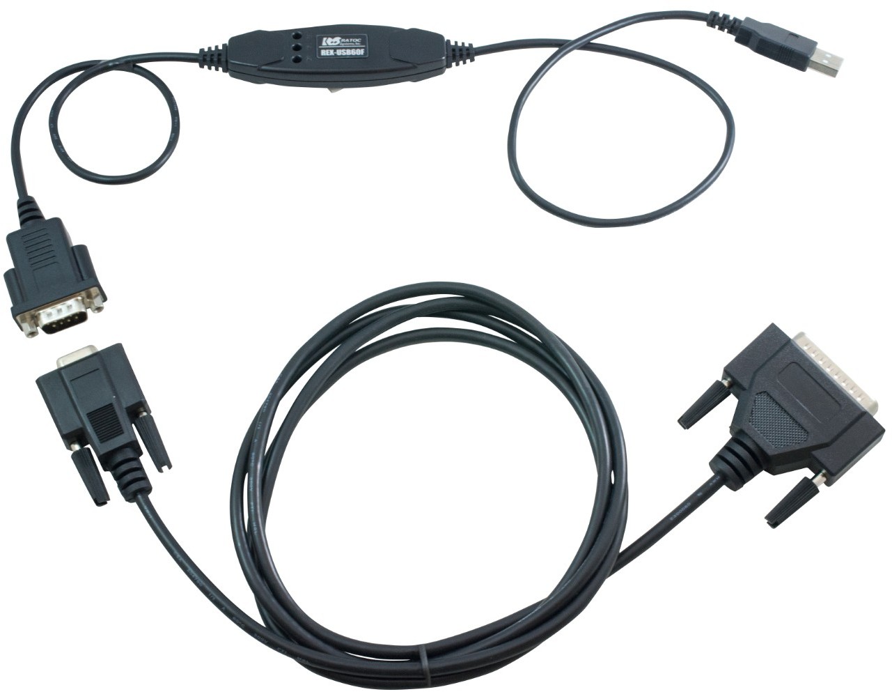 USB-кабель (RS-232 25 pin/USB) AND AX-USB-25P-EX