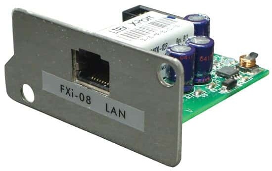 LAN-Ethernet интерфейс с WinCT-Plus программой AND FXI-08-EX
