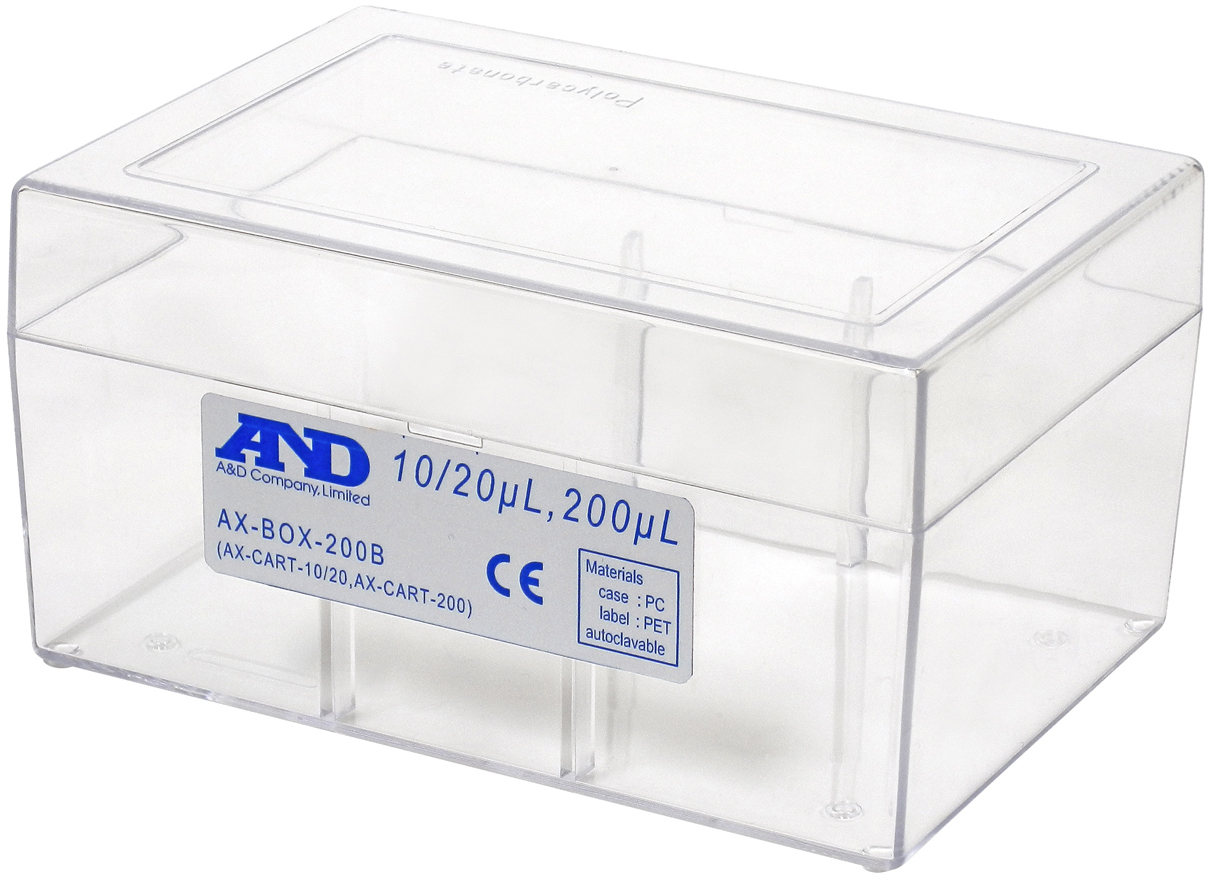 Коробка для наконечников для МРА-10/20/200 AND AX-BOX-200B