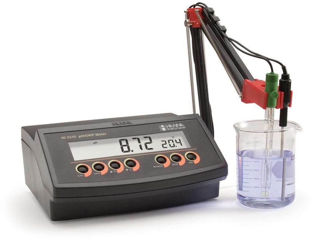 Стационарный рН-метр HANNA HI 2210 (-2...+16 pH)