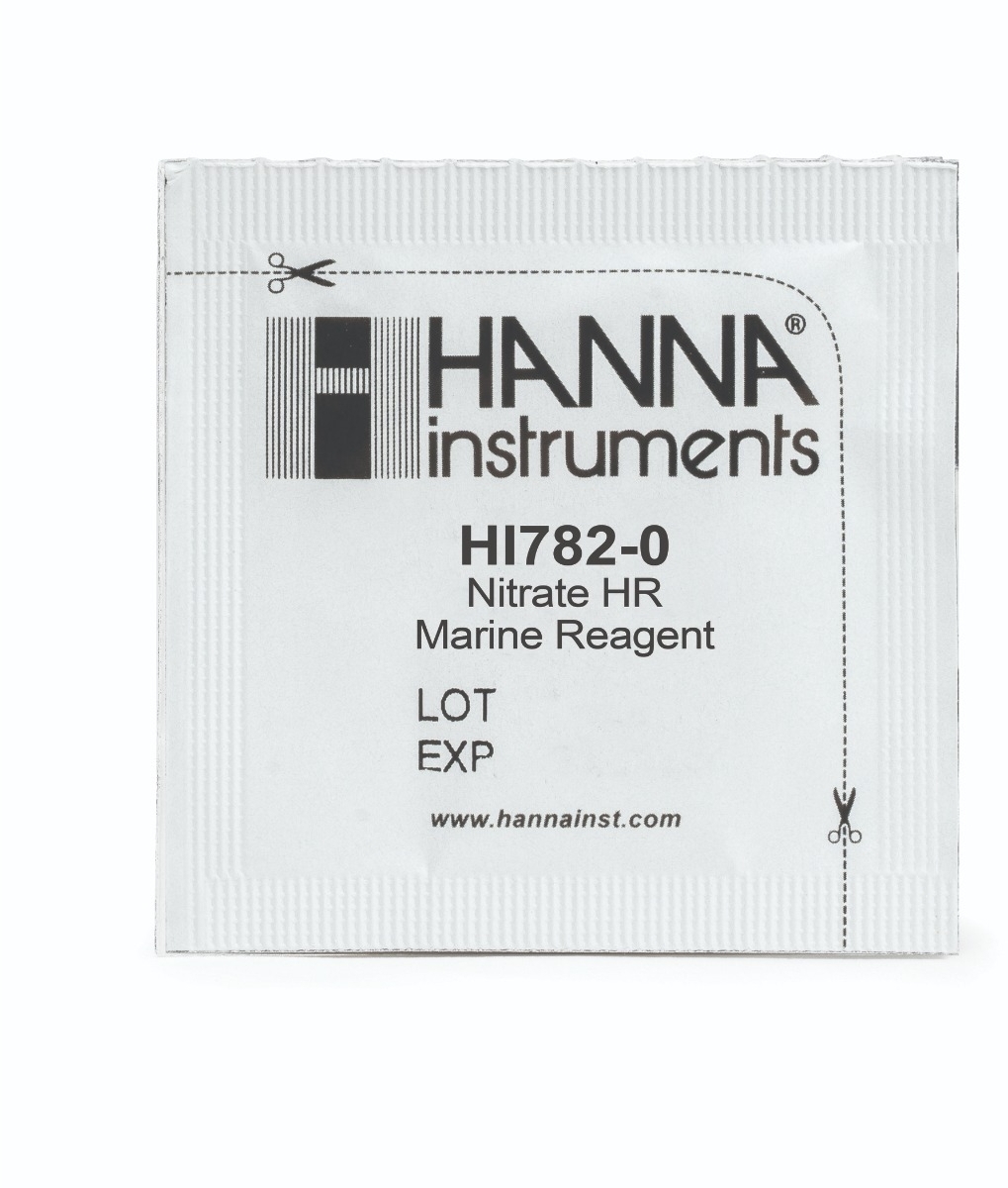 Набор реагентов для высокого диапазона морских нитратов HANNA HI 782-25 (25 тестов)