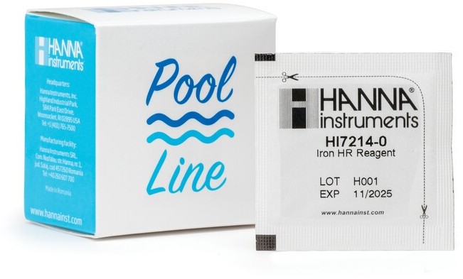 Набор реагентов на железо HR HANNA HI 7214-25 (25 тестов)
