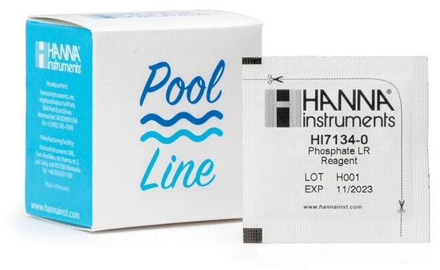 Набор реагентов на фосфаты LR HANNA HI 7134-25 (25 тестов)