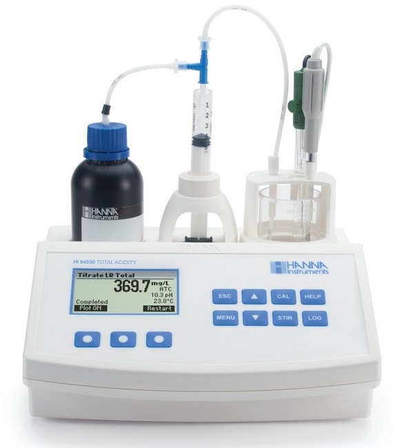 Мини-титратор для измерения кислотности HANNA HI 84530