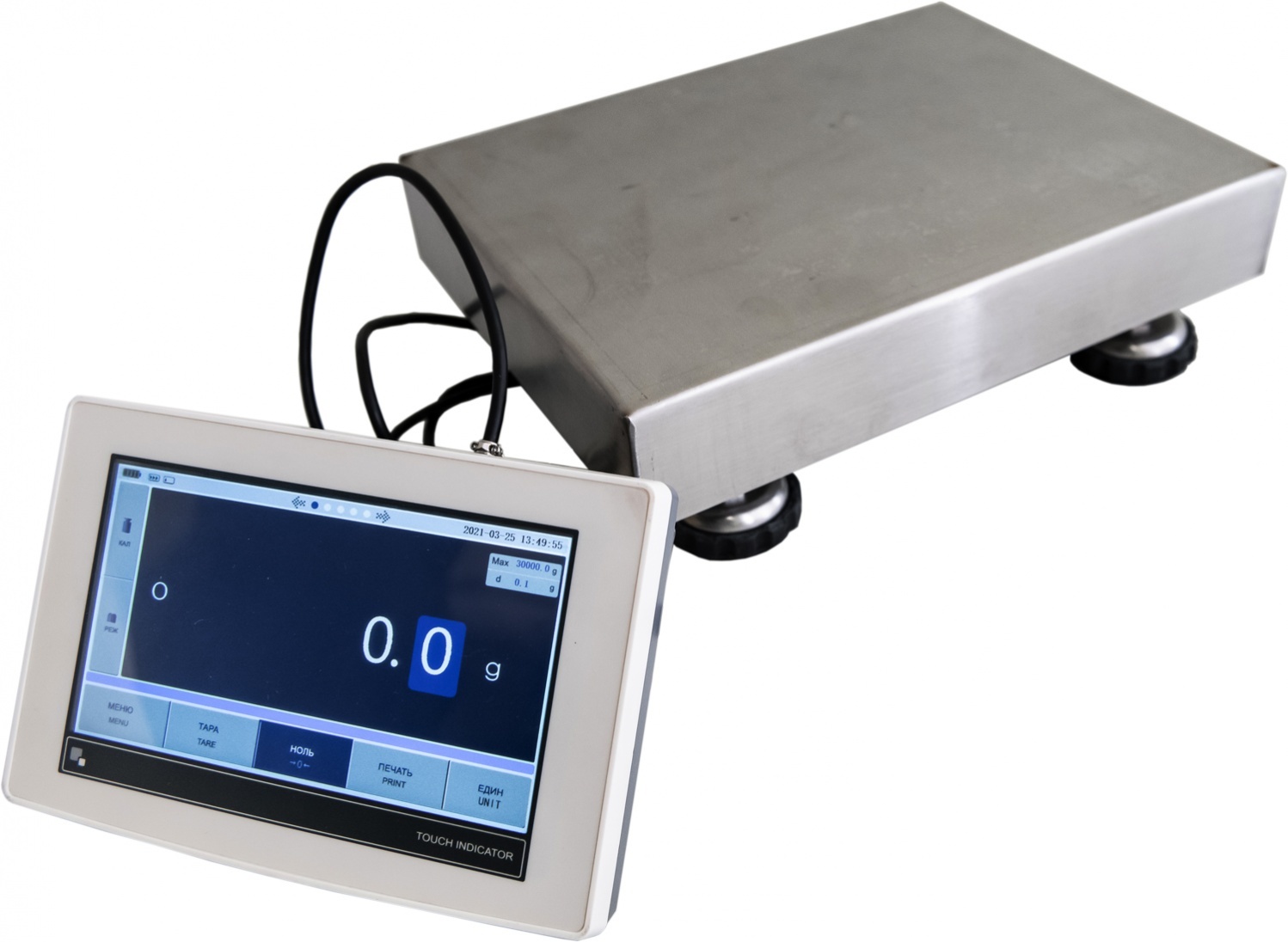 Весы лабораторные DEMCOM DX-30KS (30 кг/0.1 г) — миниатюра 3
