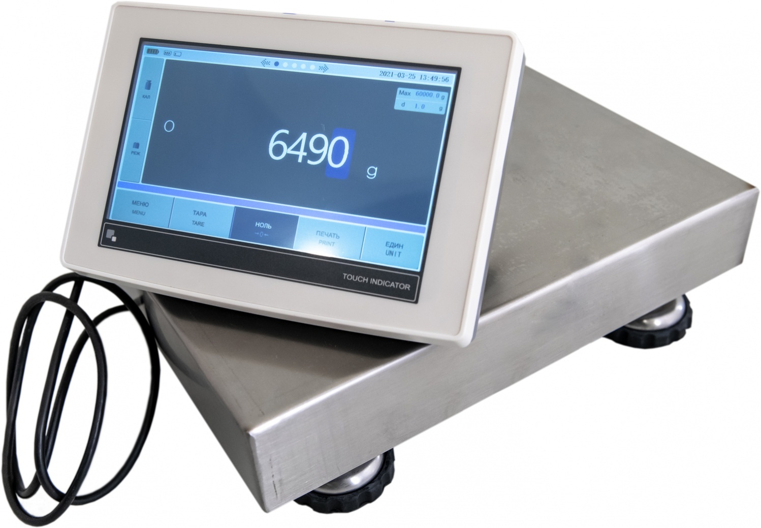 Весы лабораторные DEMCOM DX-150KM (150 кг/5 г) — миниатюра 3