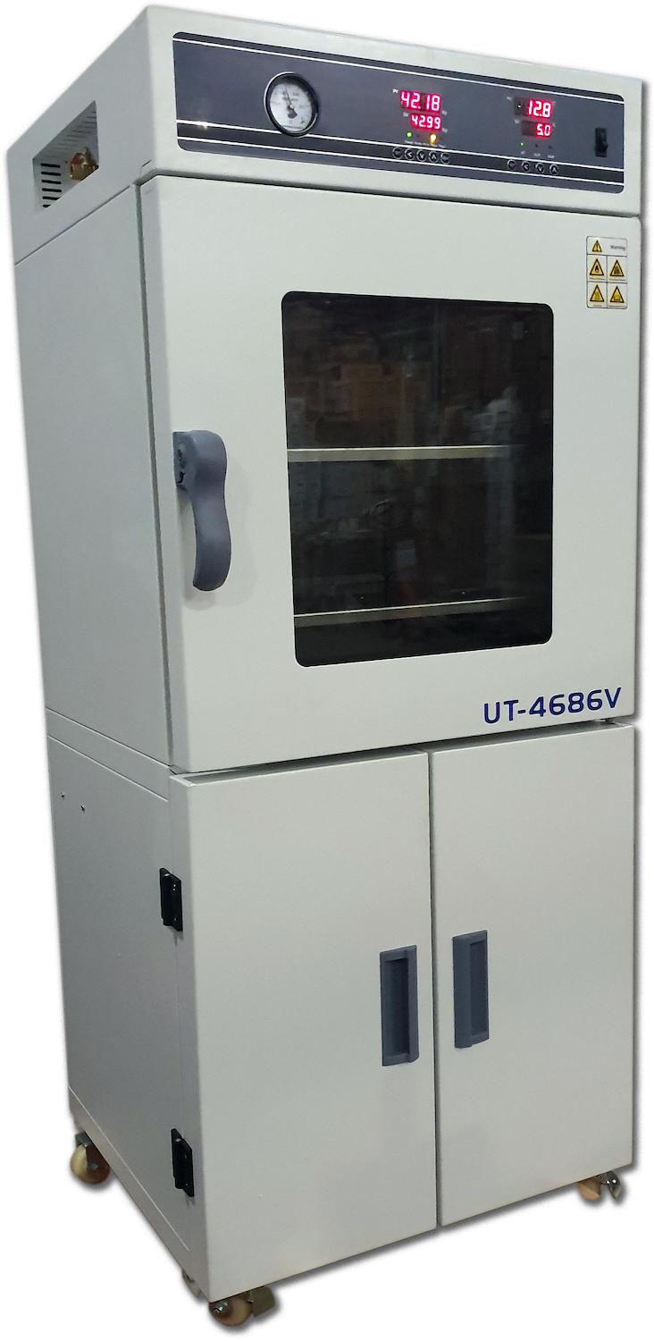 Шкаф сушильный вакуумный с насосом и фильтром Ulab UT-4686V (91 л) — миниатюра 2