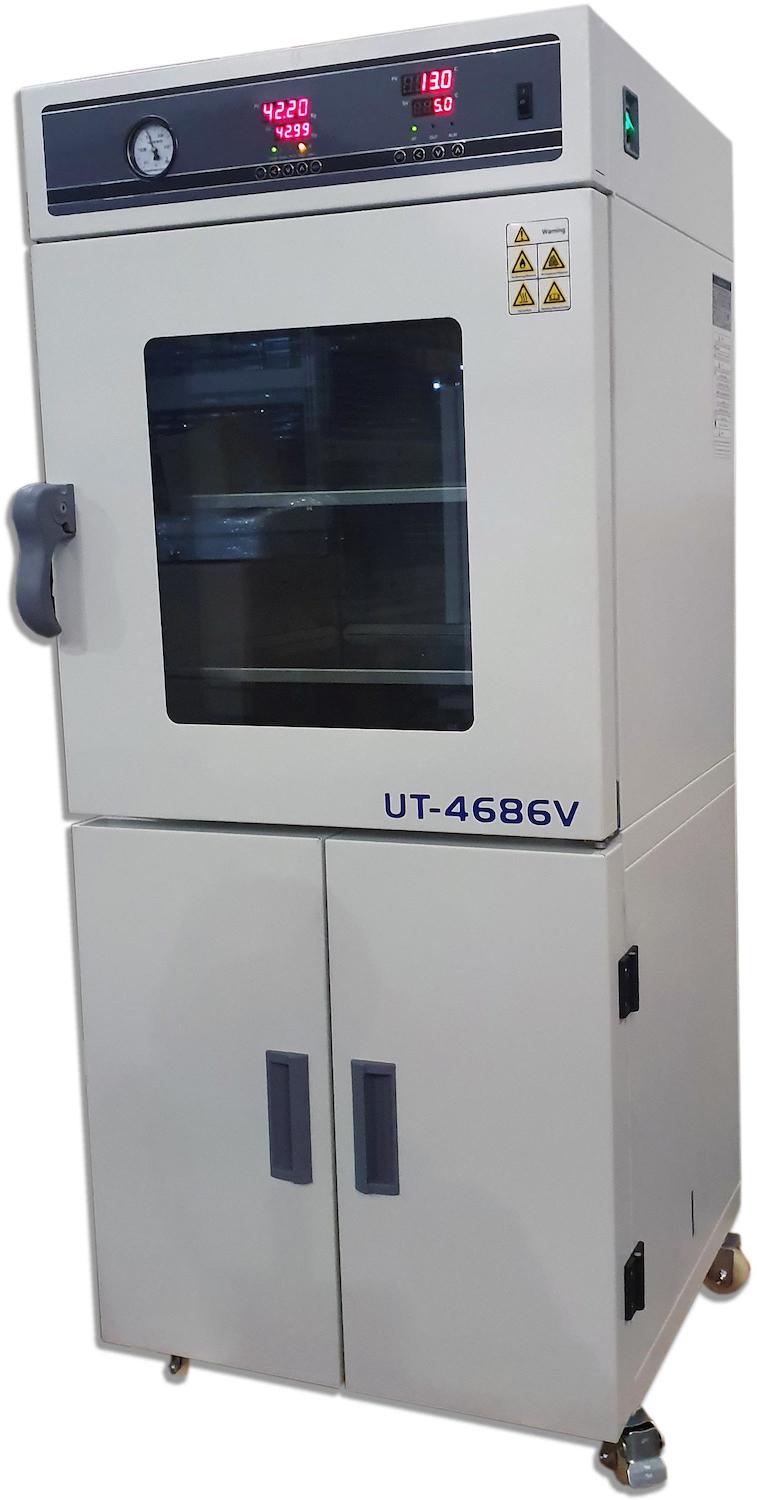 Шкаф сушильный вакуумный с насосом и фильтром Ulab UT-4686V (91 л) — миниатюра 3