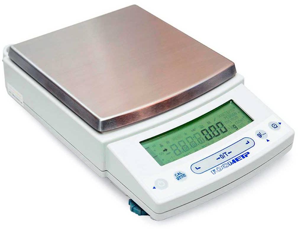Лабораторные весы Госметр ВЛЭ-6202С (6200 г/ 0.01 г)