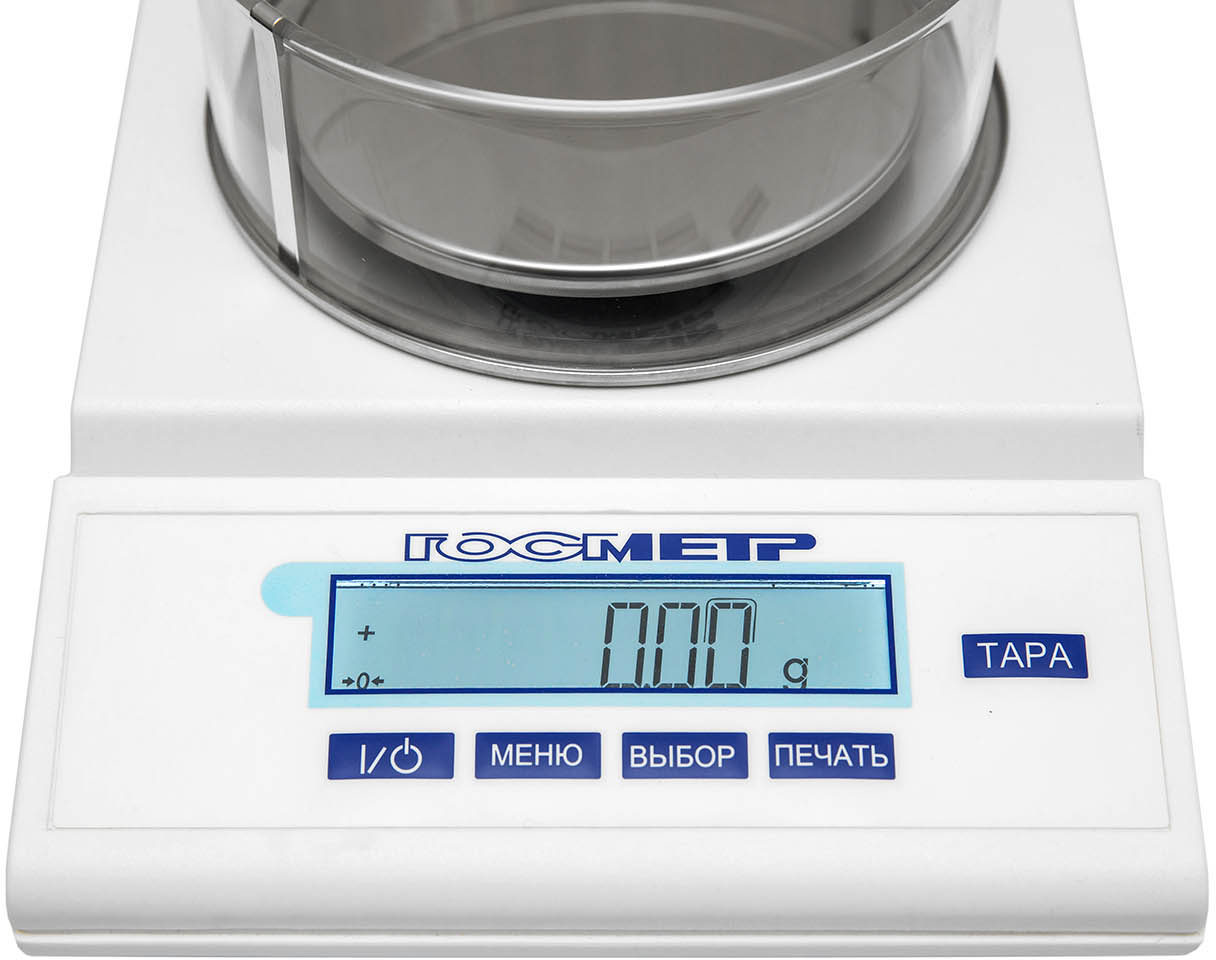 Лабораторные весы Госметр ВЛТЭ-310С (310 г/ 0.001 г) — миниатюра 2
