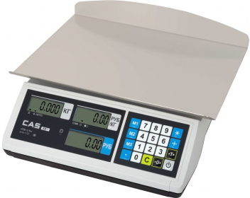 Торговые весы CAS ER-Jr-30CB (15/30 кг/ 5/10 г)