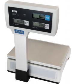 Торговые весы CAS ER-Jr-15CBU (6/15 кг/ 2/5 г) — миниатюра 4