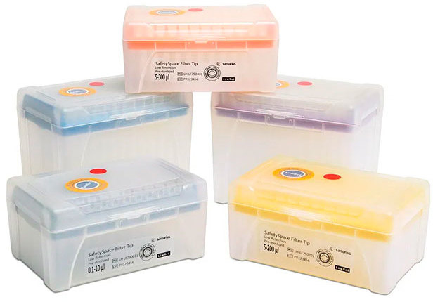 Наконечники с фильтром Sartorius BioHit LH-795001F SafetySpace (5000 мкл, 50 шт., стерильные, l=150 мм)