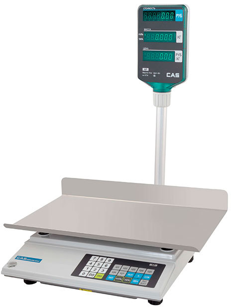 Торговые весы CAS AP-15M BT (15 кг/ 2/5 г)