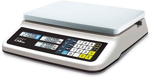 Торговые весы CAS PR-15B (LCD, II) USB (15 кг/ 2/5 г)