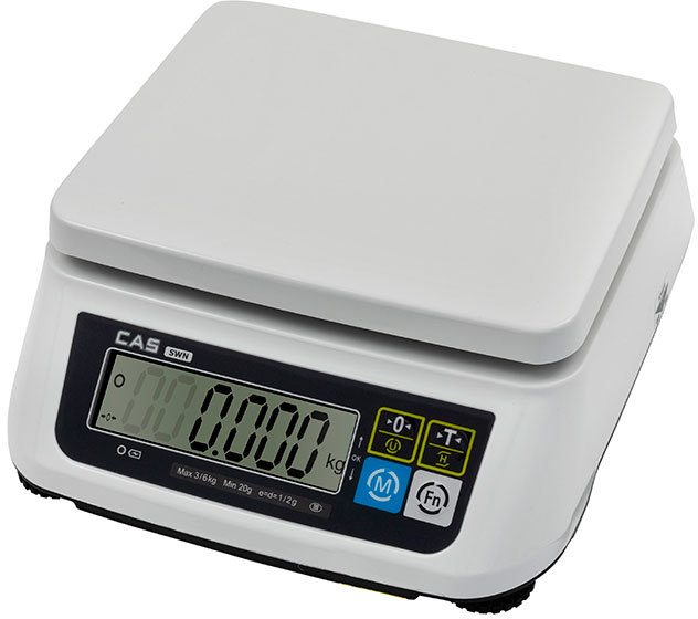 Порционные весы CAS SWN-15 USB (15 кг/ 2/5 г)