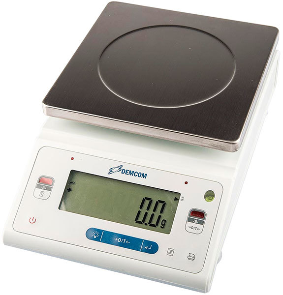 Весы лабораторные DEMCOM DL-15001 (15000 г/0.1 г)