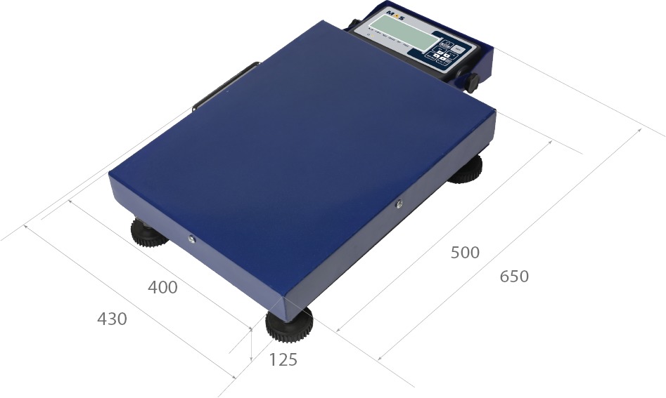 Платформенные весы МАС-ЦЕНТР PM1B-150M (150 кг/50 г)