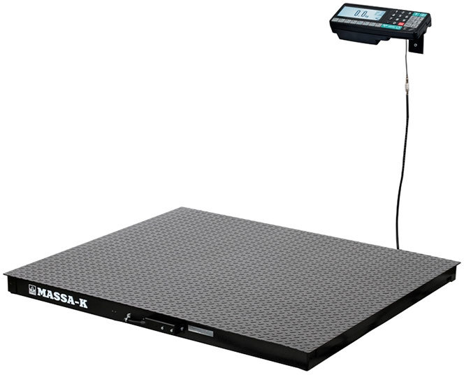 Платформенные весы МАССА-К 4D-PM-15/15-2000-RA (2000 кг/500 г)