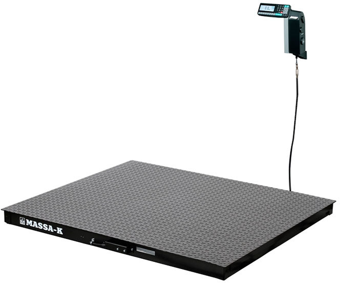 Платформенные весы МАССА-К 4D-PM-20/15-1000-RL (1000 кг/200 г)