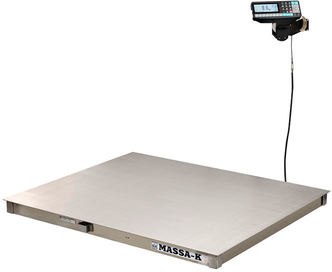 Платформенные весы МАССА-К 4D-PM.S-15/12-2000-RP (2000 кг/500 г)