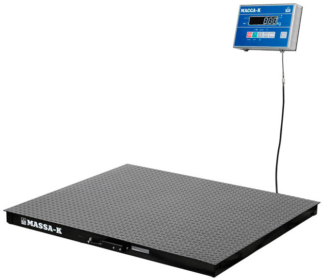 Платформенные весы МАССА-К 4D-PM-20/15-3000-AB (3000 кг/1000 г)