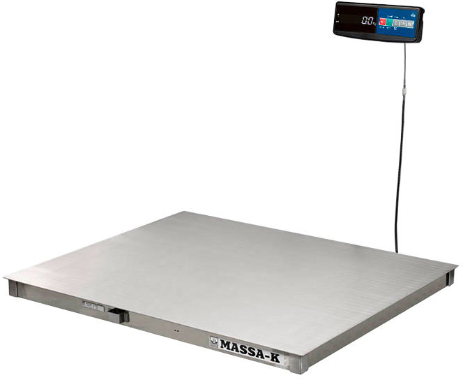 Платформенные весы МАССА-К 4D-PM.S-12/10-1500-A (1500 кг/500 г)