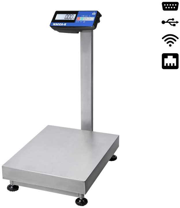 Товарные весы МАССА-К TB-5040N-200.2-А(RUEW)3 (200 кг/20/50 г) — миниатюра 2