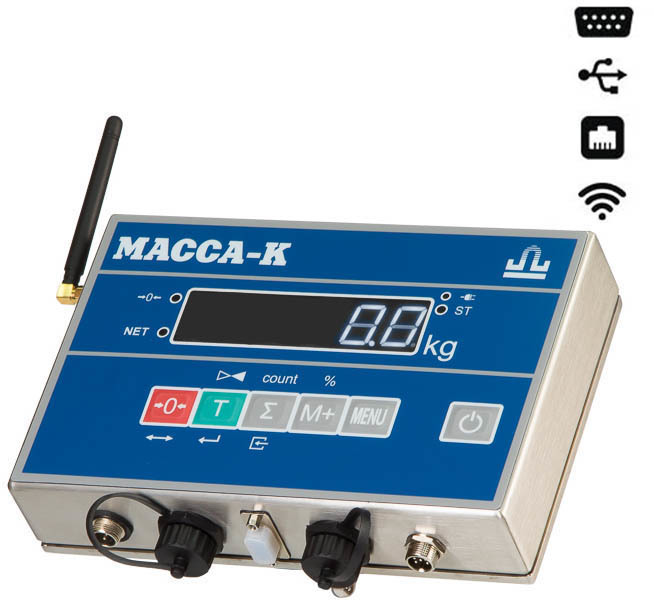 Товарные весы МАССА-К TB-5040N-32.2-AB(RUEW)1 (32 кг/5/10 г) — миниатюра 2