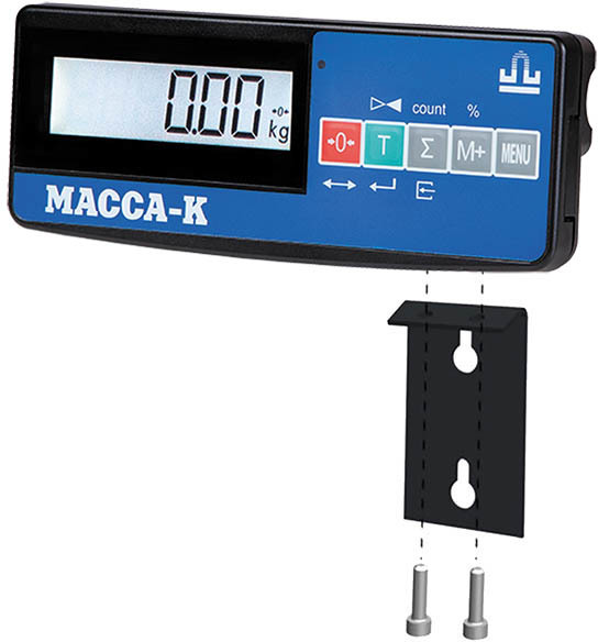 Товарные весы МАССА-К ТВ-M-600.2-A(RUEW)1 (600 кг/100/200 г) — миниатюра 3