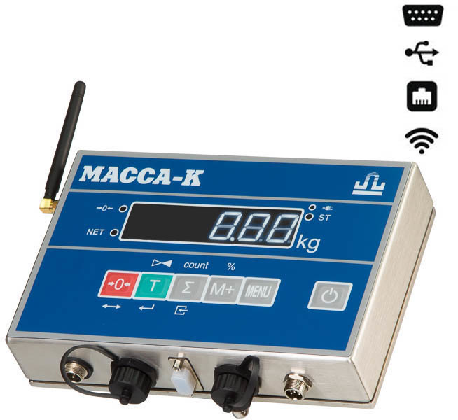 Товарные весы МАССА-К ТВ-M-150.2-AB(RUEW)3 (150 кг/20/50 г) — миниатюра 2