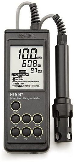 Портативный оксиметр HANNA HI 9147-15 (0...50 мг/л, 15 м)