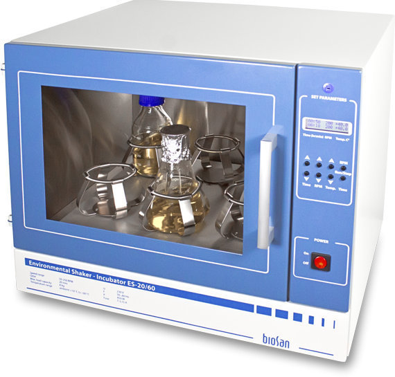 Шейкер-инкубатор BioSan ЕS-20/60 с платформой P-16/250 — миниатюра 2
