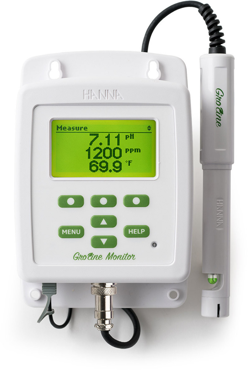 Gro Line Monitor Монитор для гидропонных питательных веществ HANNA HI981420-01 (0...+14 pH)