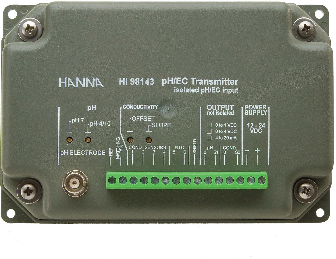 pH/EC трансмиттер HANNA HI98143