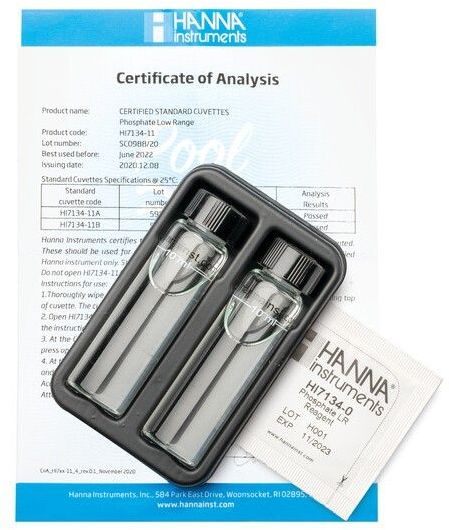 Набор реагентов на фосфаты LR HANNA HI 7134-11