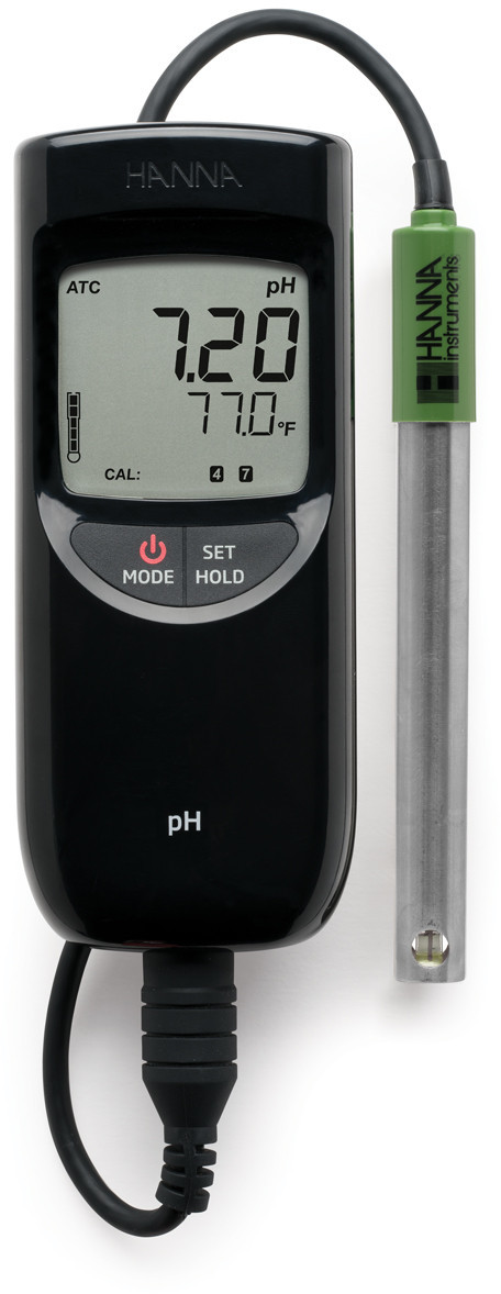 Портативный pH-метр/термометр HANNA HI991001-03 (-2...+16 pH, pH/T)