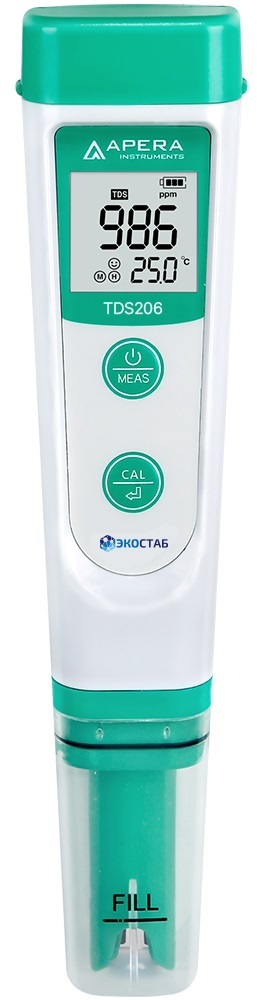 Карманный кондуктометр Apera TDS206