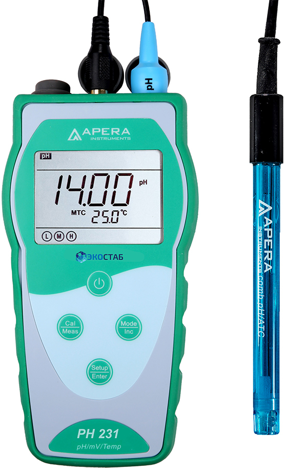 Портативный pH-метр Apera PH231 (0...+14 pH)