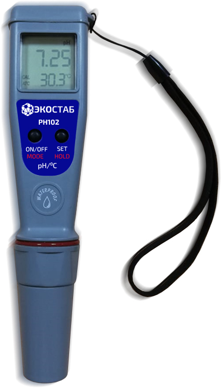 Карманный влагозащищенный pH/ОВП -метр Apera PH102 (-2...+16 pH)