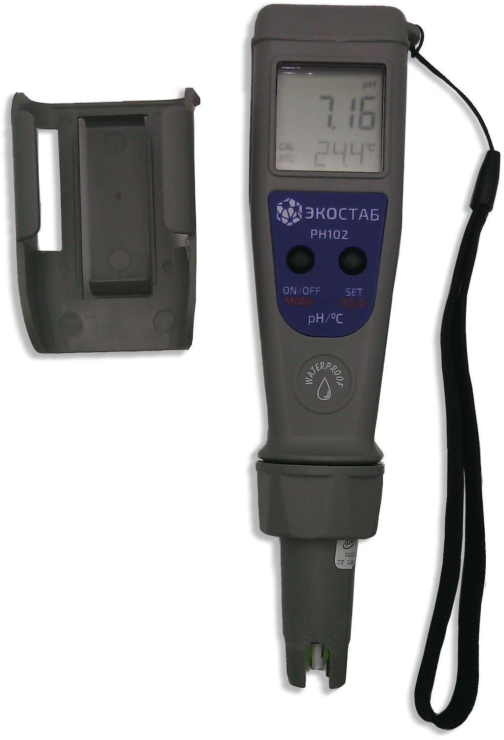 Карманный влагозащищенный pH/ОВП -метр Apera PH102 (-2...+16 pH) — миниатюра 4